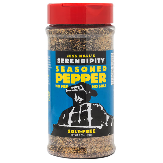 Jess Hall's Serendipity Seasoned Pepper 8.25 Oz.