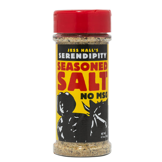 Jess Hall's Serendipity *NO MSG* Seasoned Salt 4.7 Oz