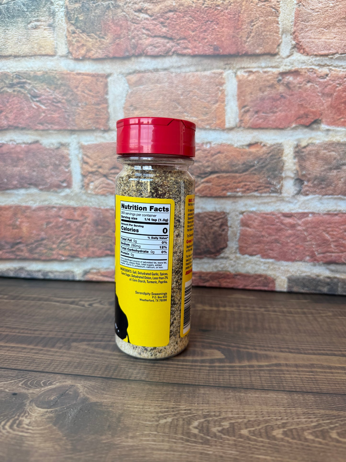 Jess Hall's Serendipity *NO MSG* Seasoned Salt 10 Oz *NEW SIZE*